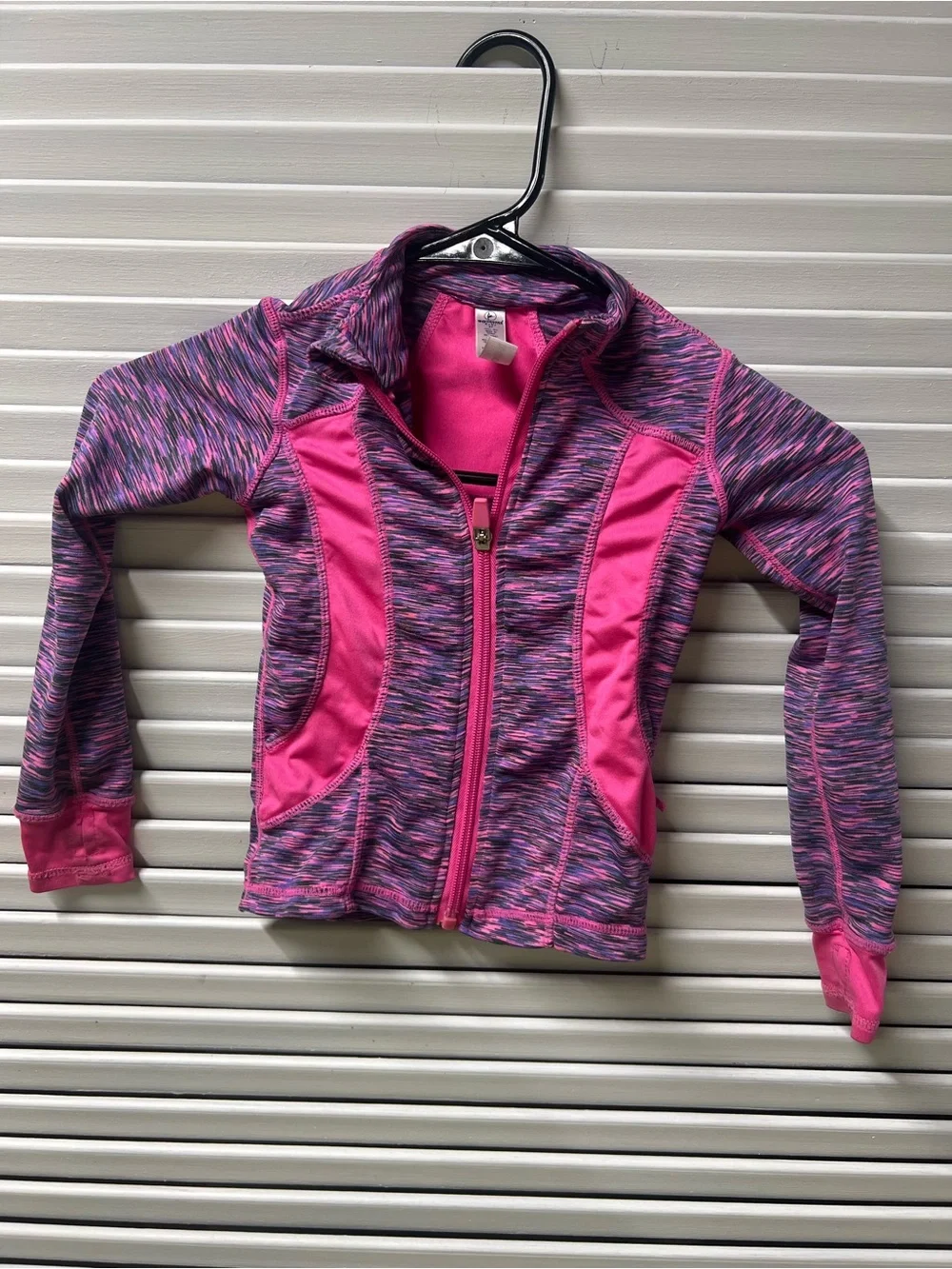 Girls' Pink & Purple Active One-Piece